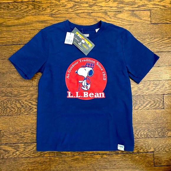 NWT • L.L. Bean x Peanuts T-shirt - Picture 2 of 4